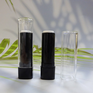 Tubo cuadrado negro vacío para lápiz labial, envase transparente de plástico personalizado para bálsamo labial, estuche de lujo para maquillaje. - Product Image 5