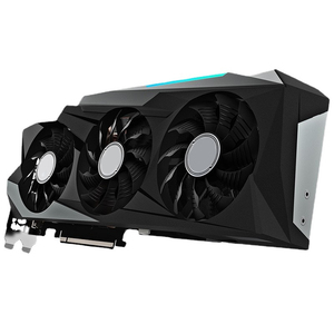 การ์ดจอเดสก์ท็อปประสิทธิภาพสูงรุ่นใหม่ PCI GPU 24GB GDDR6X พร้อมพัดลมสามตัว สำหรับเล่นเกม รีนเดอร์ AI ตัดต่อวิดีโอ RTX 3090 พัดลมสามตัว - Product Image 1