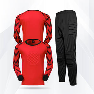 Setelan Kiper Sepak Bola dengan Bantalan Spons untuk Latihan, Dewasa dan Anak-anak, Lengan Panjang - Product Image 2