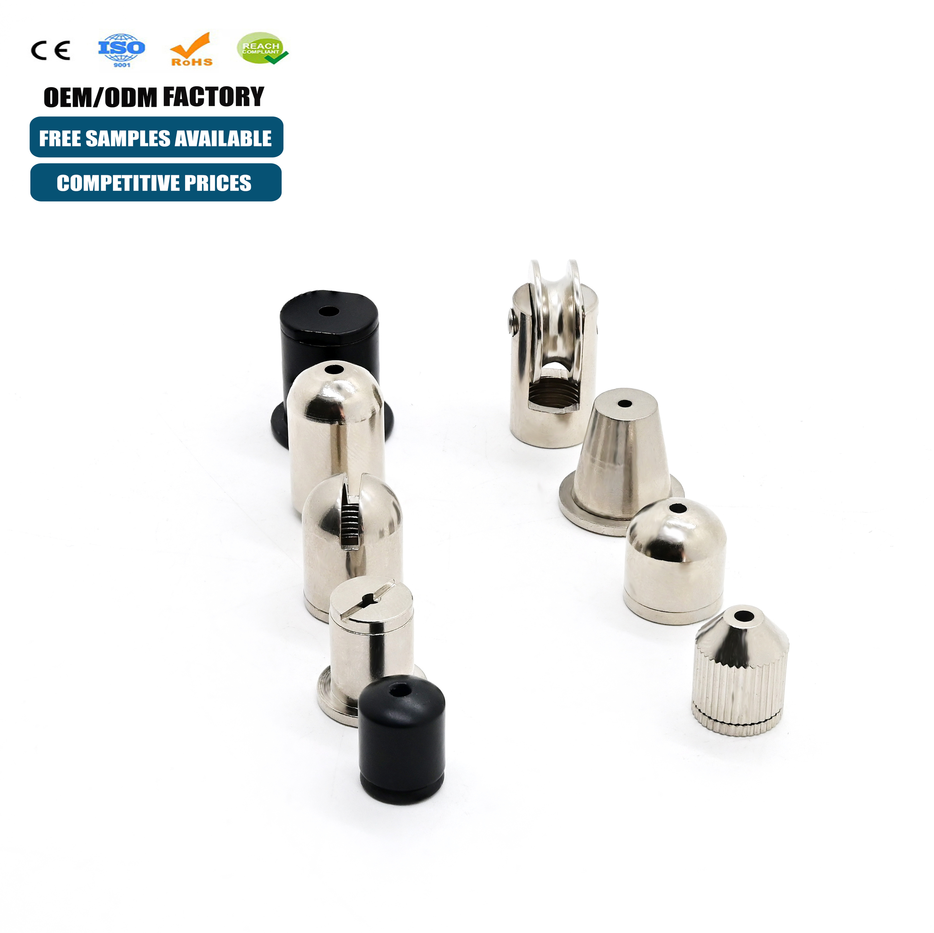 Customized Brass Cable Suspension Hanging Cable Gripper Ceiling Attachment Fittings for LED Contemporary Ceiling Lamp