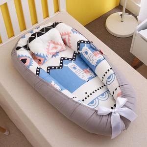 Transat Portable pour nouveau-né, <span class=keywords><strong>berceau</strong></span> ou matelas, en coton, nid pour bébé, 2021, vente en gros, offre spéciale, d'usine - Product Image 1