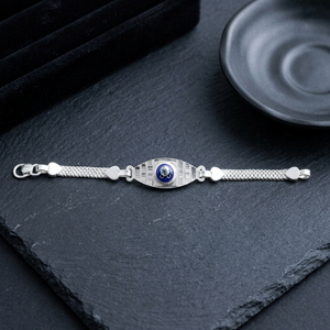 Pulsera de Plata de Ley con Dijes Finos y Modernos para Bebé - Product Image 2