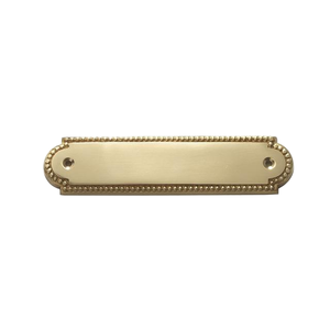 <span class=keywords><strong>Plaque</strong></span> d'<span class=keywords><strong>immatriculation</strong></span> vierge en aluminium plaqué or - Product Image 4