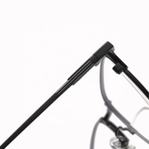 Lunettes de <span class=keywords><strong>Lecture</strong></span> Multifocales Anti-Lumière Bleue, Photochromiques, <span class=keywords><strong>pour</strong></span> Presbytie, Monture Carrée en Métal Noir, Verres Progressifs Photogray <span class=keywords><strong>pour</strong></span> Hommes - Product Image 6