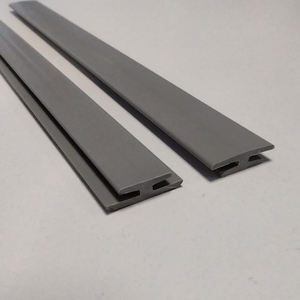 Panneau en plastique d'extrusion de profil d'angle de bâtiment de canal de PVC en forme de H pour la construction et la cuisine pour des panneaux de porte - Product Image 5