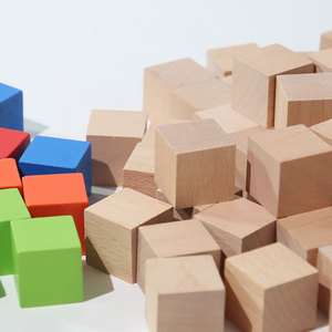 Wholesale Children's 1cm 1.5cm 2cm 3cm Wooden Blocks Small Mini Cubes for Stacking Toys Juguetes Montessori Toys for Kids CE - Product Image 4