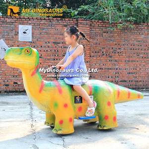 Scooter de Dinosaurio MY <span class=keywords><strong>DINO</strong></span>, Coche de Batería de Braquiosaurio - Product Image 1