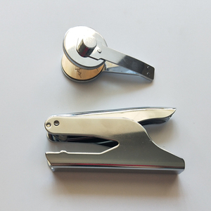 Personal logo Handle <strong>Metal</strong> Custom Paper Embossing Seal <strong>Stamp</strong> - Product Image 6