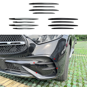 Mercedes-Benz GLC-Class X254 Front Bumper Grille Trim Carbon Fiber Texture Adhesive Decal 2023+ - Product Image 1
