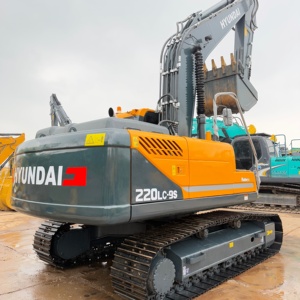 Excavadora Hyundai 220LC-9S Usada de 22 Toneladas en Buen Estado y a Bajo Precio, Excavadora Hyundai 220 de Segunda Mano, Herramientas de Construcción Usadas - Product Image 3