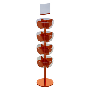 Bán Lẻ Đồ Ăn Nhẹ Cửa Hàng Riêng Logo Bát Thiết Kế Tầng Đứng Tự Phục Vụ Vàng Jelly Kẹo Hiển Thị Giá Tròn Để Bán - Product Image 3