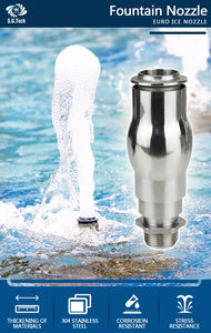 Fuente <span class=keywords><strong>de</strong></span> Burbujas Ajustable Water Crown en Oferta, Fuente <span class=keywords><strong>de</strong></span> Chorro <span class=keywords><strong>de</strong></span> Hielo Estilo Europeo, Boquilla en <span class=keywords><strong>Cascada</strong></span> Euro-Ice - Product Image 5