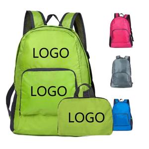 Mochila de Poliéster Impermeable para Adultos, Niños y Estudiantes, con Logotipo Personalizado, para Viajes, Escalada, Deportes, Plegable, de Nailon - Product Image 1