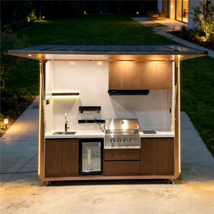<span class=keywords><strong>Cuisine</strong></span> extérieure modulaire moderne pour les entreprises alimentaires Installation facile Structure durable Disposition personnalisée Idéal pour les marchés de rue - Product Image 1
