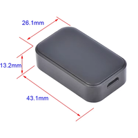 G03S Le plus petit traceur GPS GSM personnel au monde, Mini traceur GPS Wifi LBS avec carte SIM et bouton SOS pour enfants/personnes âgées