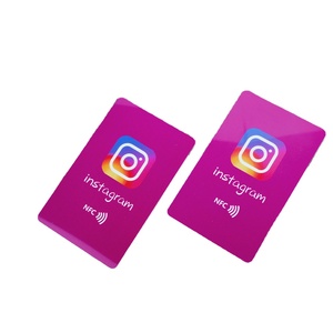 Customized logo Printed <strong>NFC</strong> <strong>Phone</strong> Card Fast Reading <strong>Phone</strong> <strong>NFC</strong> Tag for Social Media Sharing - Product Image 1