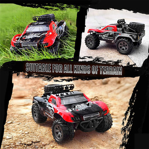 Voiture RC tout-terrain <span class=keywords><strong>Big</strong></span> Foot haute vitesse 1:18, camion de course courte 2.4G, véhicule d'escalade, modèle de voiture de drift, jouet pour garçons - Product Image 2