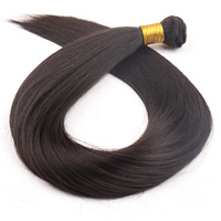 Extensions de cheveux 100% vierges Remy européens, double trame, cuticules alignées, texture lisse, tissage à la machine