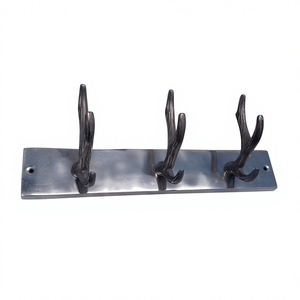 Antler <b>Hooks</b> & Rail Easy <b>Wall</b> Mounted <b>Wall</b> <b>Hook</b> Cloths Towel Hanger Handmade Metal Crafts <b>Wall</b> <b>Hooks</b> Wholesale Price - Product Image 1
