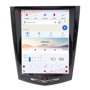 10.5 "Carplay Màn hình đài phát thanh xe máy nghe nhạc với <span class=keywords><strong>GPS</strong></span> <span class=keywords><strong>navigation</strong></span> đài phát thanh tự động video Stereo cho Cadillac Escalade ATS CTS SRX 2013-2019 - Product Image 1