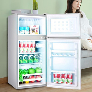 Mini Refrigerador Compacto de Doble Puerta 120L con Descongelación Automática y Eficiencia Energética para Uso en el Hogar o Dormitorio - Product Image 4