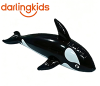 Bouée gonflable requin en PVC, jouet aquatique, jouet gonflable requin de dessin animé, jouet de piscine