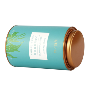 נייר תה מודפס אישית נייר תה ריק קרטון עגול קופסת נייר אריזה יכול - Product Image 5