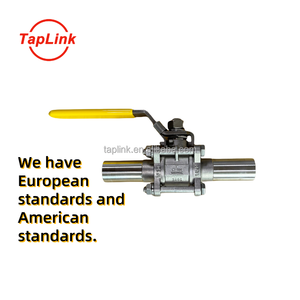 Válvulas de bola de <span class=keywords><strong>1</strong></span> pulgada soldadas manualmente profesionales Acero inoxidable 304/316 1000 Wog DN50 DN65 alimentos/uso médico OEM personalizable - Product Image 4