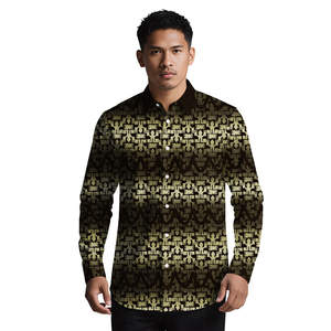 T-shirt à boutons pour <span class=keywords><strong>homme</strong></span> avec motifs tribaux polynésiens personnalisés de Noël, design de tatouage samoan, vêtements pour <span class=keywords><strong>homme</strong></span>, chemises hawaïennes Aloha - Product Image 4