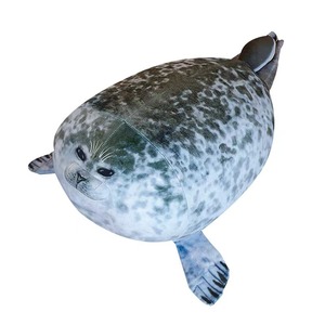 Diskon besar-besaran mainan bantal segel mewah hewan tanpa boneka boneka Chubby Blob Seal Pillow mainan - Product Image 2