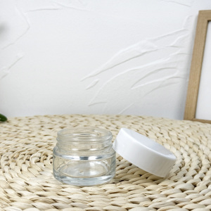 Tarro de vidrio con tapa CR para embalaje Volúmenes disponibles 20ml 50ml - Product Image 4