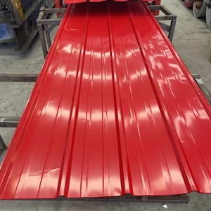 Tôle de toiture en acier ondulé prélaqué, largeur 800mm 900mm, galvanisée, souple, épaisseur 0,22-0,25mm - Product Image 3