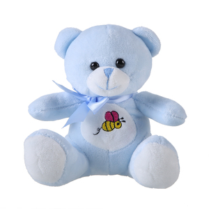 هدايا الأطفال للأطفال زرقاء من القطيفة ألعاب مع منديل - Product Image 3