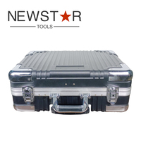 Ensemble d'outils à main automobiles de 499 pièces, boîte à outils complète, chariot de rangement en aluminium, valise à outils avec roues