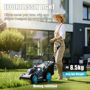 Cortadora de Césped VORAN de Alta Velocidad con Motor sin Escobillas de 3600 RPM, Ancho de Corte de 430 mm, Cortadora de Césped Eléctrica de 40 V para Jardines Medianos - Product Image 5