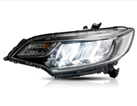 Conjunto de Faros LED de Fábrica con Certificación DOT, Piezas de Iluminación Automotriz para Honda Fit Jazz EX L LX DX Sport 2014-2021