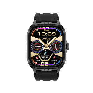 Montre connectée DF M106 avec écran HD de 1,85 pouces, étanche IP68, pour les sports de plein air, suivi de la santé quotidienne, pour femme et homme - Product Image 3
