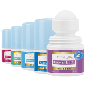 Déodorant Roll-on pour Femmes et Hommes, Corps Entier, Clair, Biologique, Naturel, Non Irritant, Parfum Lisse, Peau des Aisselles Douce - Product Image 1