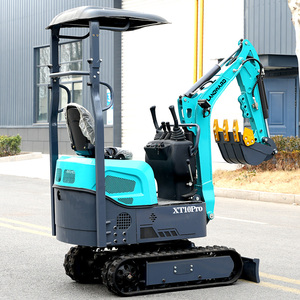 Nouvelle mini-excavatrice 1000 kg, moteur multifonction, utilisation agricole, excavatrice sur chenilles, petite, très demandée en Europe, haute performance - Product Image 2
