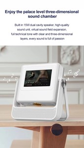 Anxin A5pro โปรเจ็คเตอร์ฟรีสไตล์ใหม่4K แอนดรอยด์สมาร์ทบลูทูธ WiFi - Product Image 2