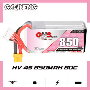 Batterie LiPo GNB GAONENG 850mAh 4S HV 15.2V 60C XT30 pour Drone FPV de Course, Légère, Haute Tension, Nouveauté 2023 - Product Image 3