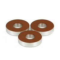 Condensateur disque NPO 100pF 200V pour circuit haute tension haute fréquence.