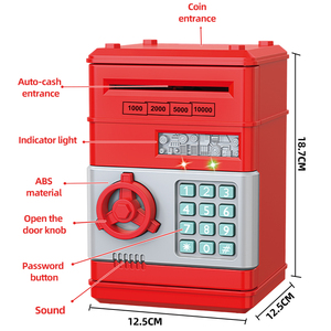 <span class=keywords><strong>กระปุก</strong></span><span class=keywords><strong>ออมสิน</strong></span> ATM ขนาดเล็กแบบกำหนดเอง กล่องออมเงินอิเล็กทรอนิกส์สำหรับเด็ก ทำ<span class=keywords><strong>จาก</strong></span><span class=keywords><strong>กระดาษ</strong></span>และโลหะ สามารถปรับแต่งได้ <span class=keywords><strong>กระปุก</strong></span><span class=keywords><strong>ออมสิน</strong></span>เหรียญขนาดจิ๋ว ATM - Product Image 4