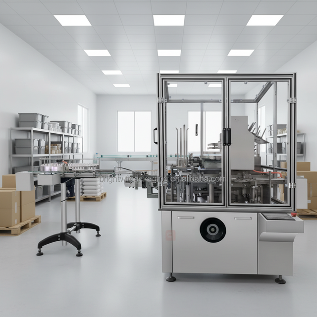 China Supplier Automatic Cream Packing Machine for Carton Boxing Case Packaging Foil & Belt Materials Food Beverage Applications
