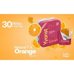 Tiras Orales de Curcumina de Marca Privada de Alta Calidad, Protección Antiinflamatoria y Antioxidante para el Corazón y el Hígado - Product Image 6