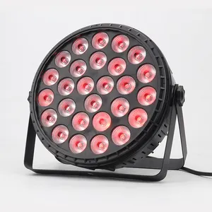 Led rgbw 4 em 1 27x8 w, luzes par dj dmx 512 holofotes par luz