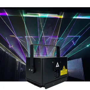 Luzes a laser de alta qualidade para noite club, cor completa rgb 2w luz a laser