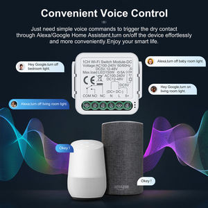 Relè a contatto secco Tuya WiFi con COM NO NC per apriporta garage e caldaia, modulo interruttore intelligente fai-da-te - Product Image 4