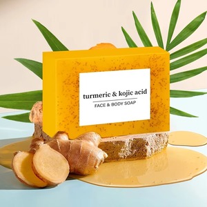Nouveau <span class=keywords><strong>Produit</strong></span> <span class=keywords><strong>Savon</strong></span> <span class=keywords><strong>Naturel</strong></span> Végétalien au Curcuma et au Citron Anti-Acné, <span class=keywords><strong>Savon</strong></span> au Lait de Chèvre Éclaircissant, <span class=keywords><strong>Savon</strong></span> Artisanal à l'Avoine pour le Visage et le Corps - Product Image 6