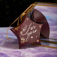 Boîte d'emballage de bonbons et de biscuits de remerciement Star Mini, boîte de cadeaux de mariage musulman pour les invités, les demoiselles d'honneur